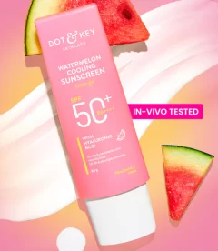 Watermelon Cooling Sunscreen, IN-VIVO Tested SPF 50+ PA++++