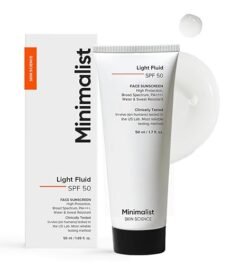 Minimalist Light Fluid Sunscreen SPF 50 (50ml)