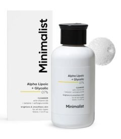Minimalist 7% ALA + Glycolic Brightening Face Wash (100ml)