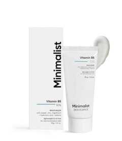 Minimalist Dehydrated Skin & Damaged Barrier Repair Moisturizer with 10% Vitamin B5 for Oily & Acne-Prone Skin (30g)