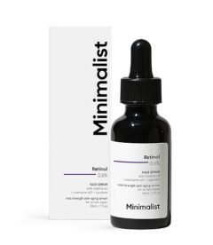 Minimalist Retinol 0.6% Mid-Strength Anti Aging Face Serum (30ml)
