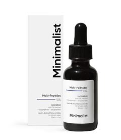 Minimalist Multi Peptide Night Face Serum for Ageless Younger Skin, 30 ml