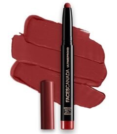 FACES CANADA Ultime Pro HD Intense Matte Lips + Primer - Crushed Berry 04, 1.4g