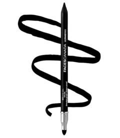 FACES CANADA Ultime Pro Intense Gel Kajal With Smudger & Sharpener - Black, 1.2 g
