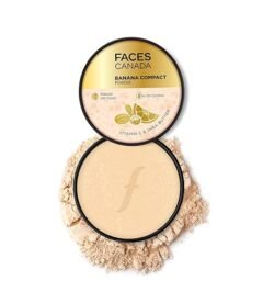 FACESCANADA Banana Compact Powder For All Skin Types 9G