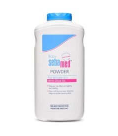 Sebamed Baby Powder| Olive Oil, Allantoin|Keeps newborn’s skin fresh|absorbs sweat|200 gm