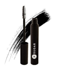 SUGAR Cosmetics Lash Mob Limitless Mascara | Eye Lash Protection & Highly Pigmented - 01 Black With A Bang (Black)