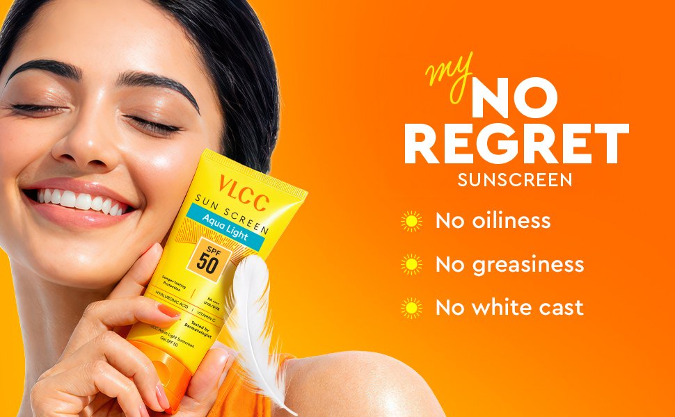 VLCC Aqua Light Sunscreen Gel SPF 50 PA+++ - 1