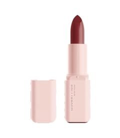 Maybelline New York Serum Lipstick (Satin) 8Hr weightless hydration, One-swipe bold color, Nude - 104 Maybe It's Intense, 4.2g