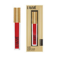 LAKME ULTIMATE GLAM LIQUID LIPSTICK (1 RED CARPET)
