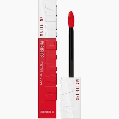 Maybelline New York Super Stay Matte Ink Liquid Lipstick, Lasts Up to 16 Hours - 220 Ambitious (5ml)