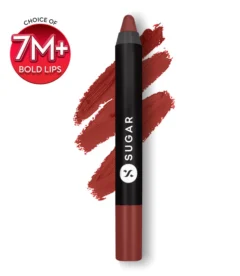 Sugar Matte As Hell Crayon Lipstick 08 Jackie Brown