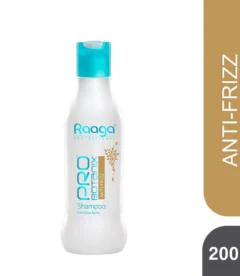Raaga Professional Pro Botanix Anti-Frizz Shampoo with Shea Butter | Smoothens and Controls Unruly Frizzy Hair, Deep Moisturization