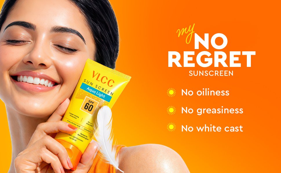 VLCC Aqua Light Sunscreen Gel SPF 60 PA++++ - 1