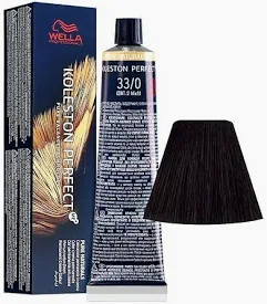 33/0 Dark Brown Intensive Wella Koleston Perfect Me+ Pure Naturals 60g