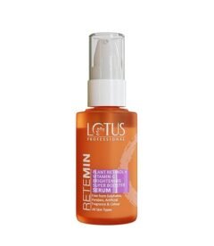 Lotus Professional Retemin Plant Retinol + Vitamin C Brightening Super Booster Face Serum (30ml)