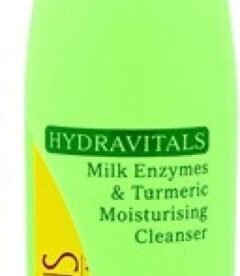 Lotus Professional Hydravitals Milk Enzymes and Turmeric Moisturising Cleanser,250ml
