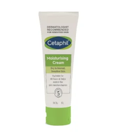 Cetaphil Moisturising Cream for Face & Body, Hydrating Daily Moisturizer for Dry to Normal Skin, 80 gm