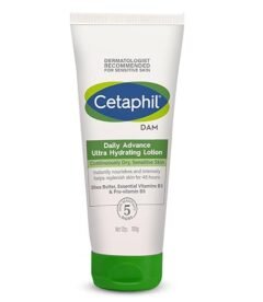 Cetaphil Daily Advance Ultra Hydrating Lotion For Dry/Sensitive Skin, Long Lasting Moisturizer For Face & Body, Multi, 100 G