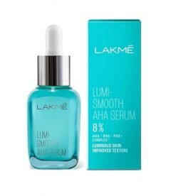 LAKMÉ 8% Aha-Bha-Pha+ Complex Lumi Smooth Serum For Luminous Skin & Improved, Smooth Skin Texture, 15Ml