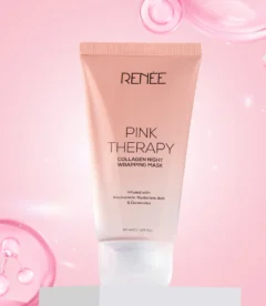 RENEE Pink Therapy Collagen Night Wrapping Anti-Aging Face Mask 50ml