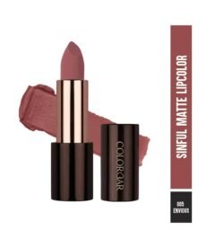 Colorbar Sinful Matte Lipstick - 005 Envious (3.5g)