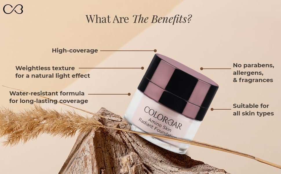 Foundation, Silicon based, High coverage, Long-lasting, weightless foundation, waterproof