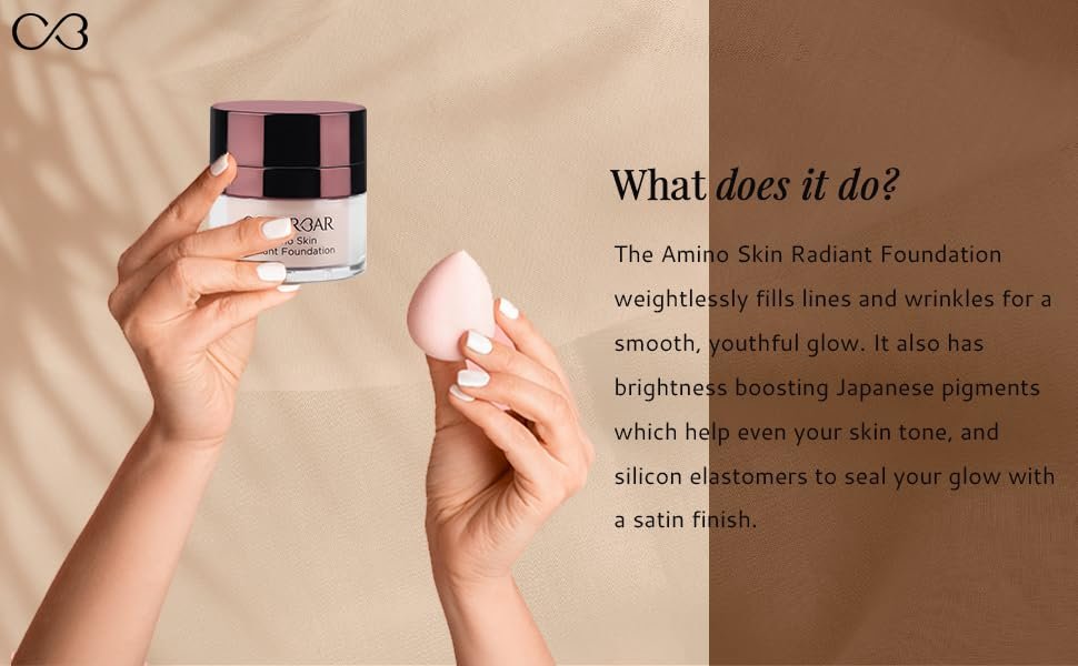 Foundation, Silicon based, High coverage, Long-lasting, weightless foundation, waterproof