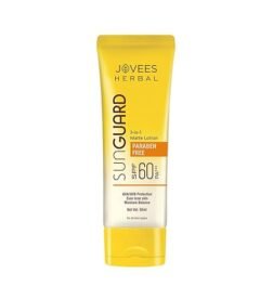 Jovees Herbal Sun Guard Lotion SPF 60 PA+++ Broad Spectrum | Matte Lotion | Sunscreen For Men & Women (50ml)