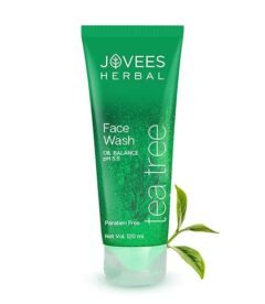 Jovees Herbal Tea Tree Oil Control Face Wash for Oily & Sensitive Skin (120ml)