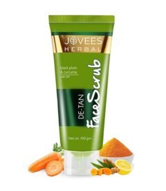 Jovees Herbal De-Tan Scrub With SPF For Brightening & Revitalizing Face Scrub (100g)