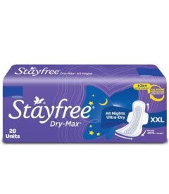Stayfree Dry Max All Night XXL (28 pads)