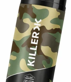 KILLER Military Liquid Deodorant |Gas Free | All-Day Freshness | Long-Lasting fragrance Body Spray  -  For Men & Women (120 ml)