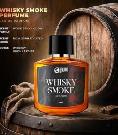 Beardo Whisky Smoke Eau De Parfum Men Spicy, Woody - Oudh Perfume For Men Long Lasting, Date Night Fragrance Body Spray For Men, 100ml