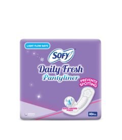 Sofy Daily Fresh |For Women |Pantyliners | 40 liners