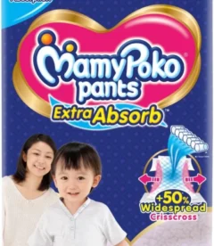 MamyPoko Pants Extra Absorb Baby Diapers, Size XL42 - XL (42 Pieces)