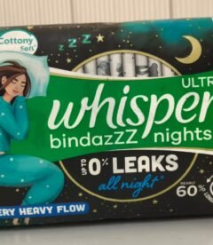 Whisper Bindazzz Nights 30 XXL+ Sanitary Pads, Upto 0% Leaks All Night
