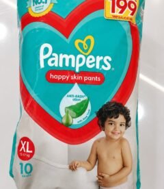 Pampers happy skin pants Anti-Rash Lotion XL 12-17 kg (10 Pants)