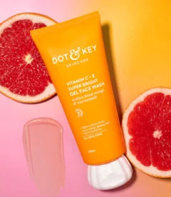 Vitamin C + E Gel Face Wash for Glowing Skin 175 ml
