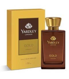 Yardley London Gold Liquid Perfume For Women, Sandalwood Scent, 50ml