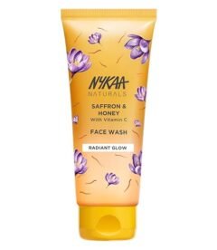 Nykaa Saffron & Honey Face Wash with Vitamin C, Radiant Glow, 100ml