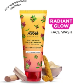 NYKAA Multani Mitti Haldi & Chandan Ubtan  100ML Face Wash (100 ml)