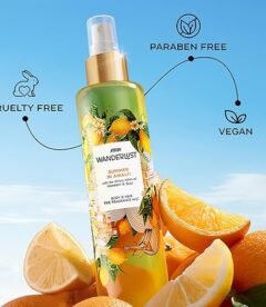Nykaa Wanderlust Summer in Amalfi Body & Hair Fine Fragrance I | Perfume Mist for Women – 200 ml