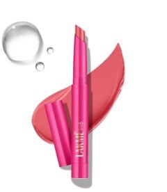 Lakme 9 to 5 Forever Matte Lip Crayon with Vitamin C, Long-lasting Hydration (1.1g) Poise Pink