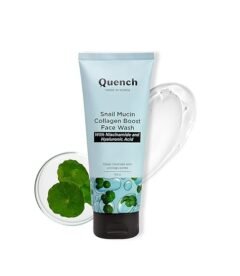 QUENCH BOTANICS Quench Snail Mucin Collagen Boost Face Wash 100ml