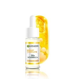 Garnier Vitamin C + Face Serum for Skin Brightening & Anti-Dark Spots, 15ml