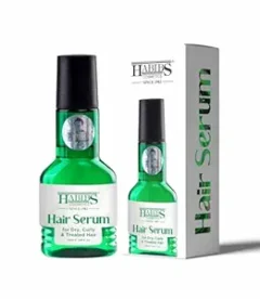 Habibs Hair Serum Dry Curly & Treated Hairs For Silky & Smooth Hair Tames Frizzy Hair 50ml
