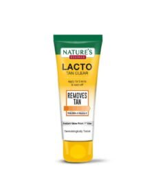 Nature's Essence lacto tan clear apply for 5 mins & wash off removes tan 50ml