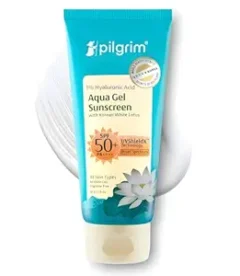 Pilgrim 1% Hyaluronic Acid Sunscreen Gel | Sunscreen SPF 50 +++ 50g