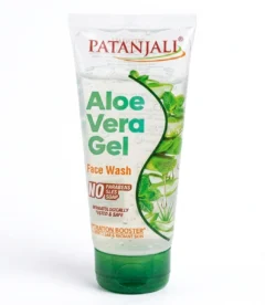 Patanjali Aloevera Gel Face Wash 60ml